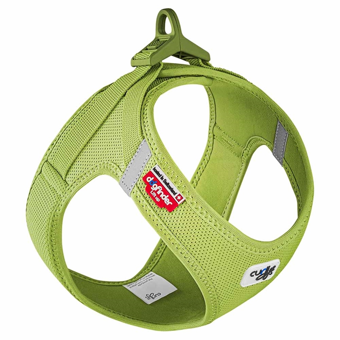 Curli Hundsele Spänne Air-Mesh Lime