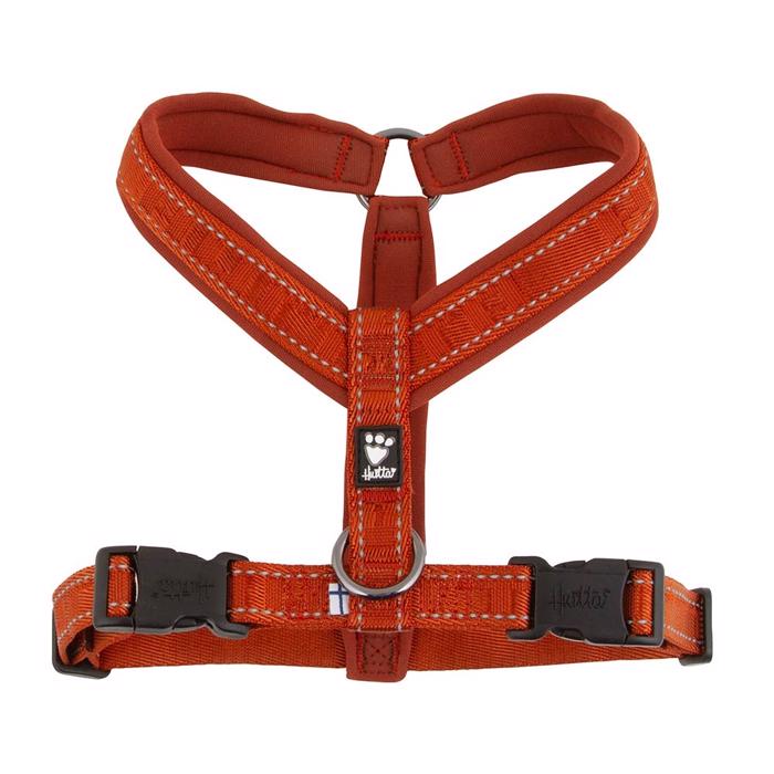 Hurtta Y-Harness Design Casual med neoprenstoppning kanel