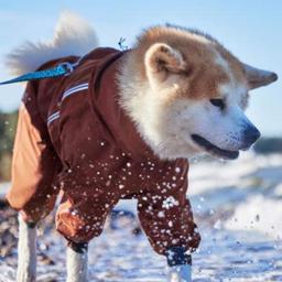 Hurtta Mudventure Regnoverall ECO i Färgen Cinnamon