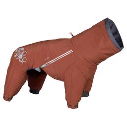 Hurtta Mudventure Rainsuit Overall ECO i färgen Cinnamon