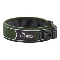 Hunter Divo hundhalsband i grönt