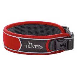 Hunter Divo hundhalsband i rött