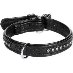 Karlie Flamingo Deluxe Halsband Bling Bling Monte Carlo Svart