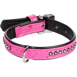 Karlie Flamingo Deluxe Halsband Bling Bling Monte Carlo Rosa