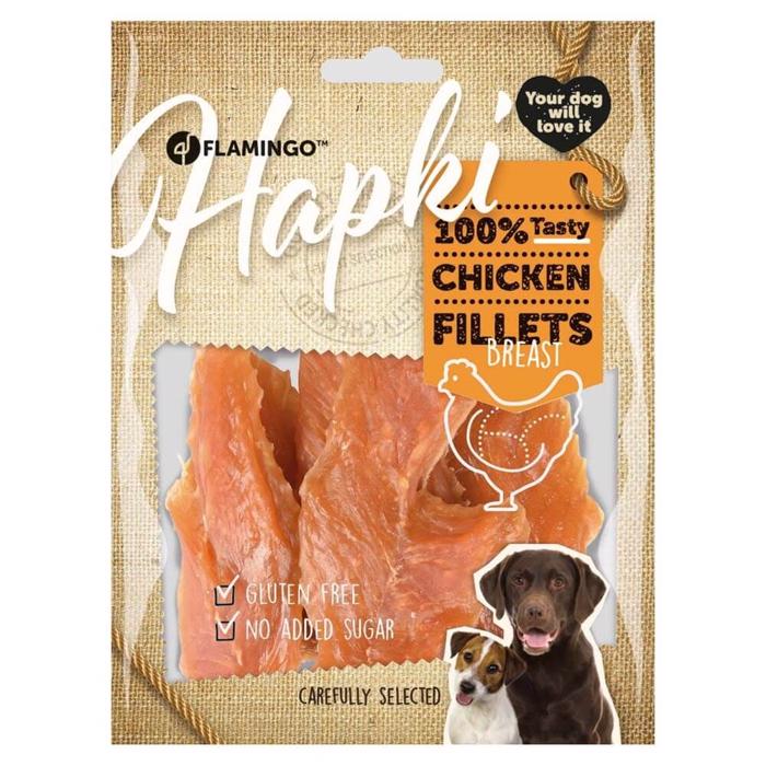 Hapki Chicken Dried Breast Fillet Kycklingbröstfilé 170g