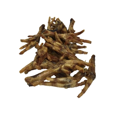 TreatTime Naturligt Hundsnacks Torkade Kycklingfötter 200g