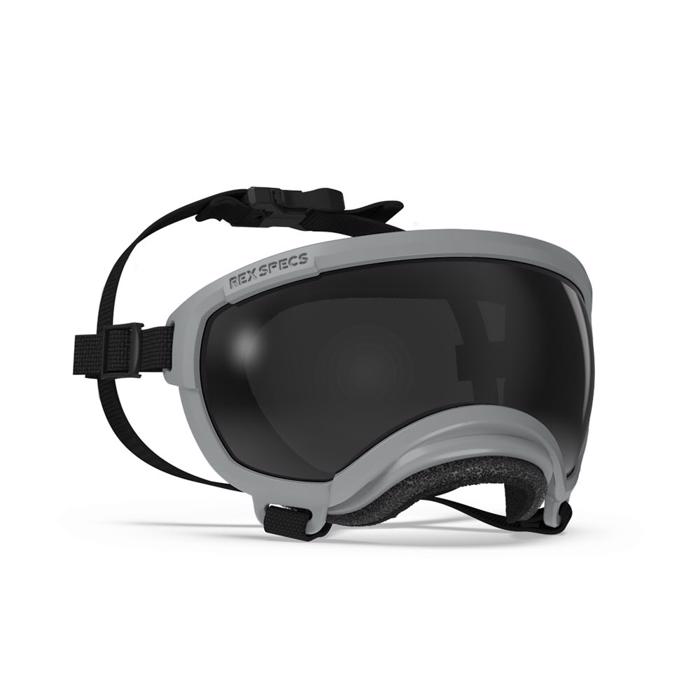 Dog Goggles REX Specs V2 Sol & Skyddsglasögon SMALL Gallatin Grey