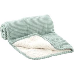 Flamingo Quilted Dog Filt DeLuxe CUB Mint Green Ultra Soft