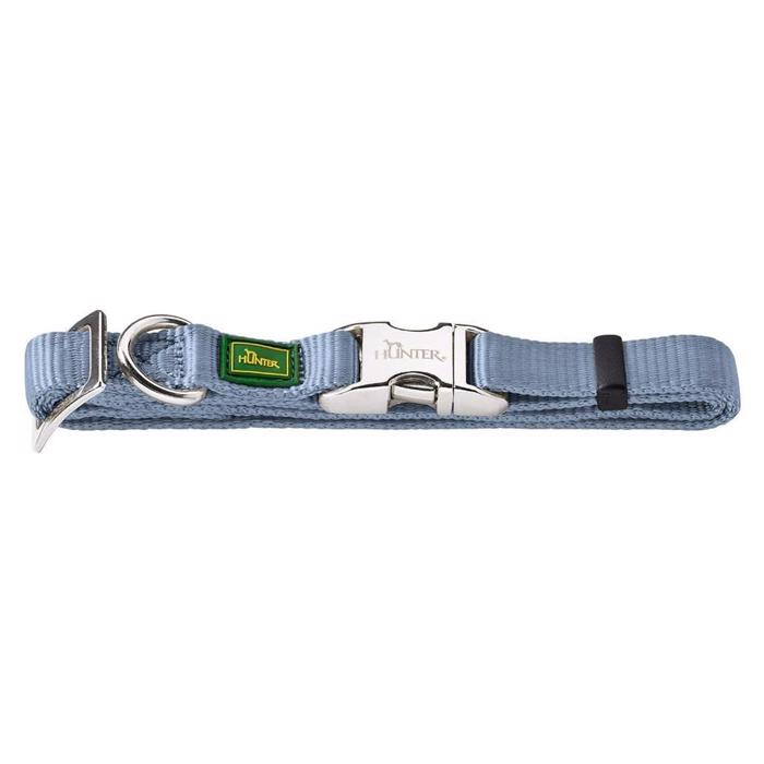 Hunter Hundhalsband Design Alu Strong Basic Dammig Blå