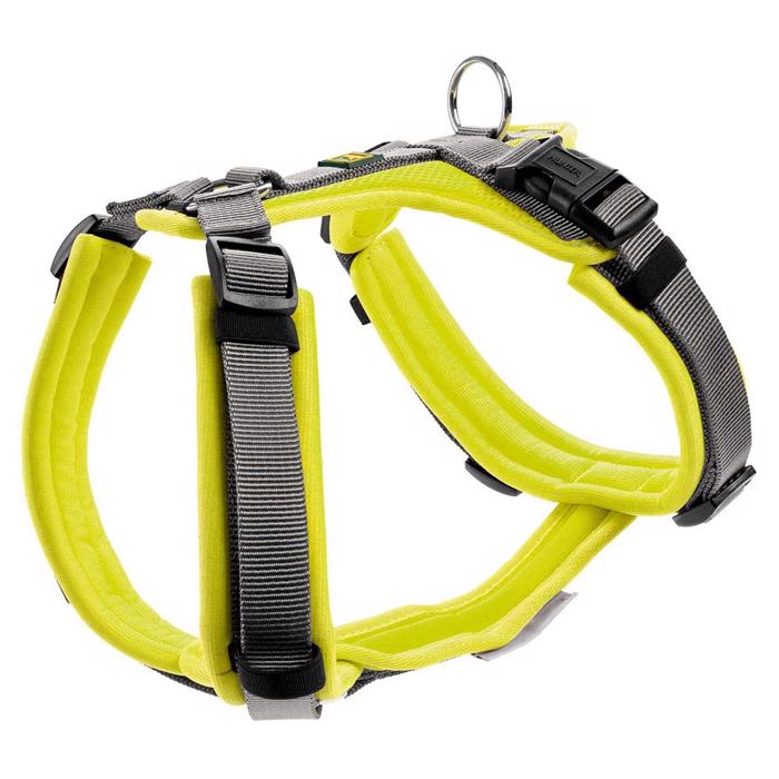 Hunter Maldon Y-Harness For The Dog i Lime Gul/Grå