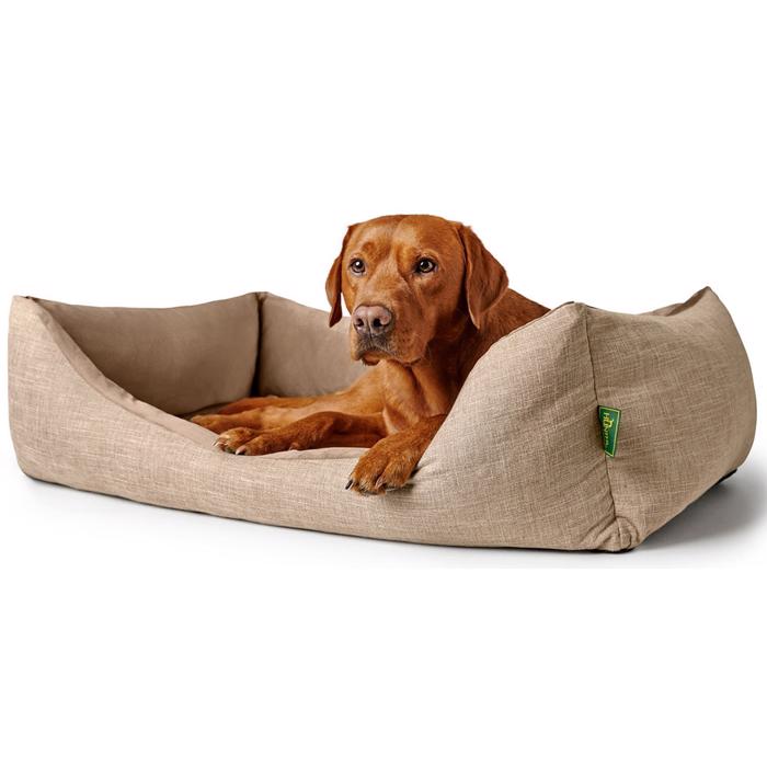 Hunter Dog Soffa Ortopedisk Lyx Design Seattle Beige