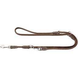Hunter Designer Nubuck Runt Läder Hundkoppel Hunting Brown