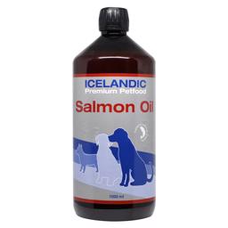 Icelandic Premium Salmon Oil Super Kvalitet Lakseolie För Husdjur