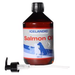 Icelandic Premium Salmon Oil Super Kvalitet Lakseolie För Husdjur