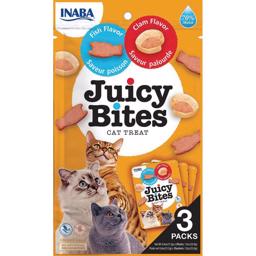 Inaba Churu Juicy Bites Juicy Cats Treats Fish & Mussel 3pack