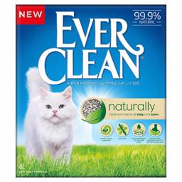 Ever Clean kattsand UTAN Doft Naturligt 6L