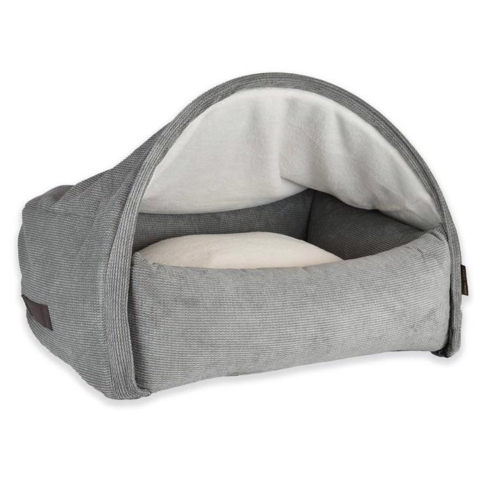 Kona Cave Snuggle Handgjord Deluxe Modern Corduroy Grey