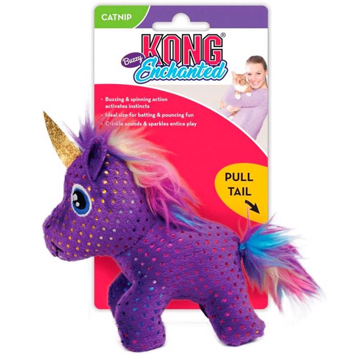 Kong Cat Buzzy Enchanted Enhörning