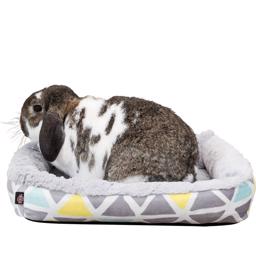 Trixie säng för kanin modern färgad och supermjuk