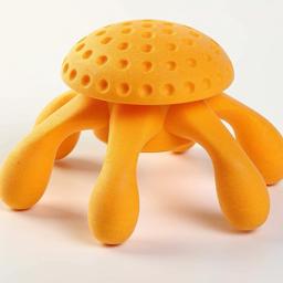 Kiwi Walker Låt oss spela Octopus Orange Delightful Dog Leksaker