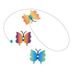 Kong Kattleksak Teaser Purrsuit RESERVDEL 1 st med 3 fjärilar