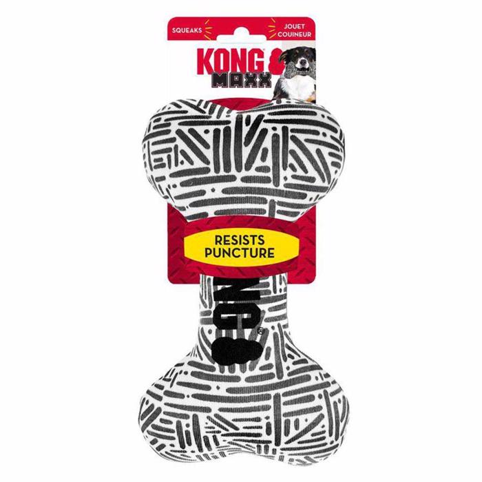 KONG Maxx Bone Roligt Mjukt Leksaksben För Hunden