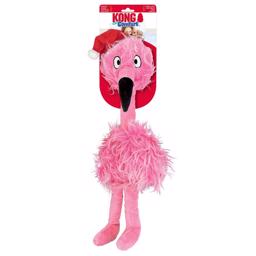 King Comfort Holiday Jumbo Bird Go Christmas med Pinky the Flamingo