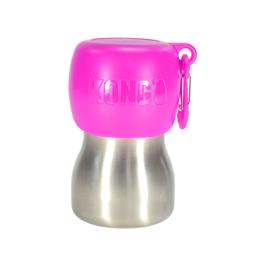 KONG H2O rostfri vattenflaska för hund 255 ml rosa