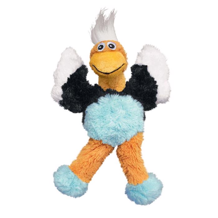KONG Wild Knots Bird Dog Toy Mr Lightblue Eagle
