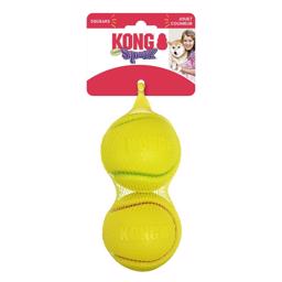 KONG Squeezz TennisMix En tennisboll blandad med en gummiboll