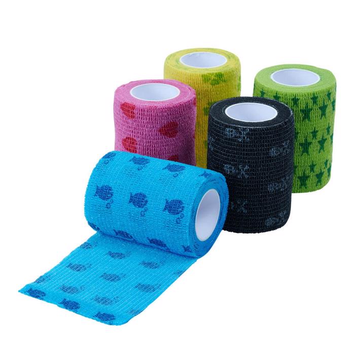 Kruuse Fun Flex Pet Bandage Högkvalitativ flexibel 7,5 cm