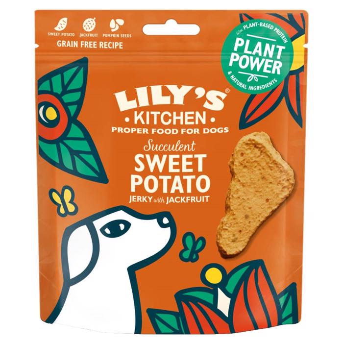 Lily\'s Kitchen Succulent Sweet Potato Jerky Med Jackfruit