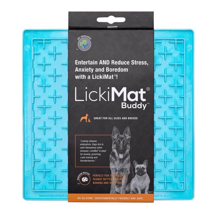 LickiMat BUDDY Aktivitetsmatta i silikon i färgen Turkos