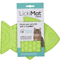 LickiMat CAT FELIX Silikonaktivitet Lick Mat Grön