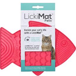 LickiMat CAT FELIX Silikonaktivitet Lick Mat Rosa