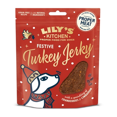 Julgodis till hunden med kalkon