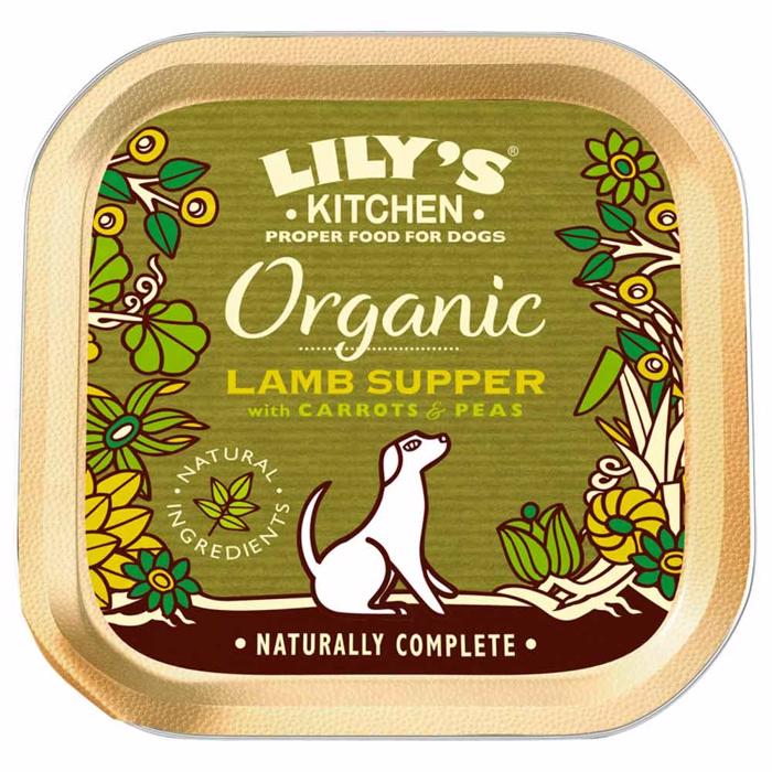 Lily\'s Kitchen Ekologiska lammsoppor våtfoder för vuxna hundar 150g
