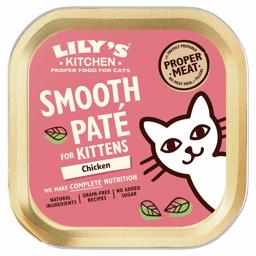 Lily's Kitchen Kitten Våtfoder Slät Paté För Kattungar Kyckling 85g