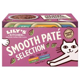Lily's Kitchen Cat Våtfoder Smooth Paté Selection Mix Box 8x85g