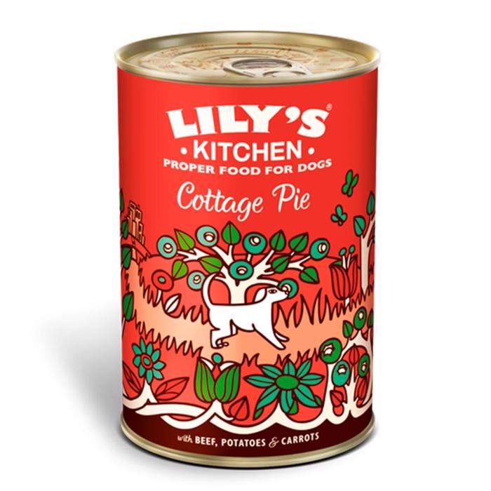 Lily\'s Kitchen Våtmat för vuxna hundar Cottage Pie 400g