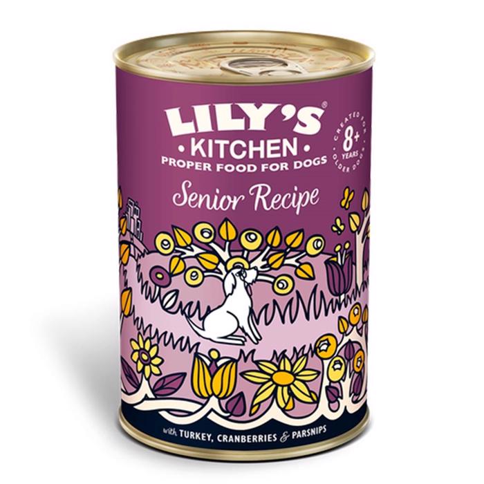 Lily\'s Kitchen Våtfoder För Vuxna Hundar Seniorrecept 400g