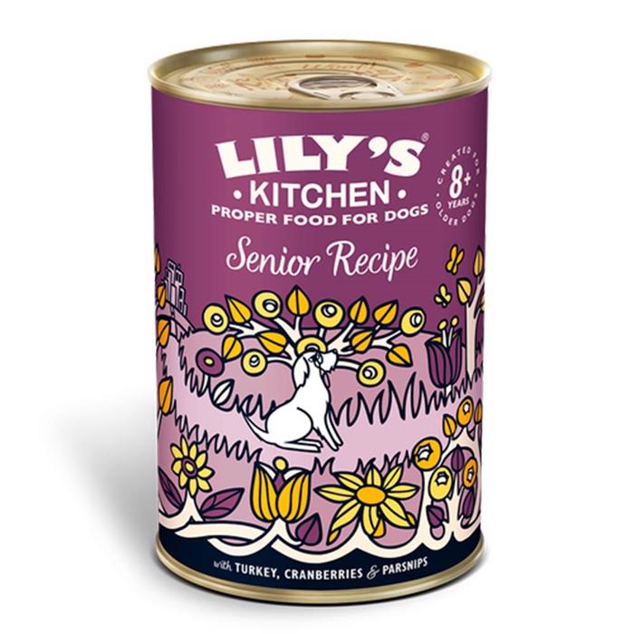 Lily\'s Kitchen Våtfoder För Vuxna Hundar Seniorrecept 400g