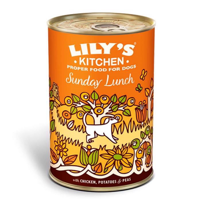 Lily\'s Kitchen Våtmat för vuxna hundar Söndagslunch 400g