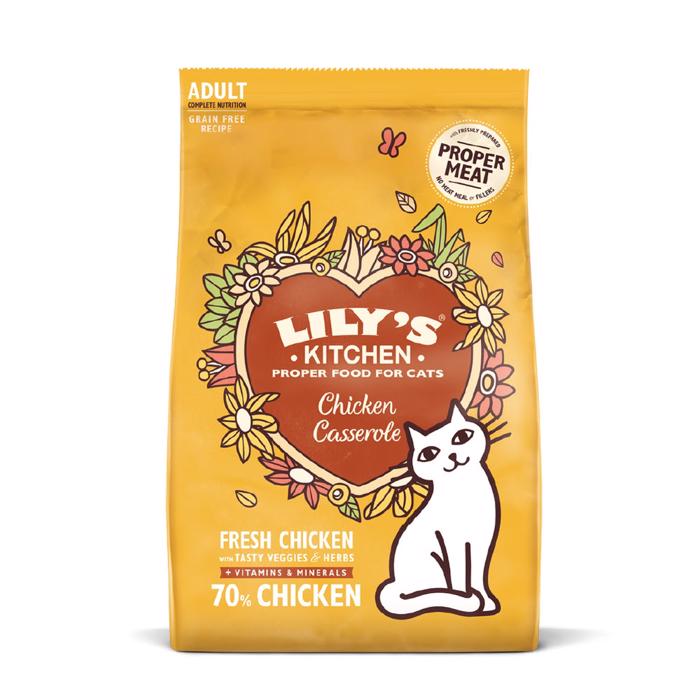 Lily\'s Kitchen Läcker kycklinggryta Kattmat för vuxna