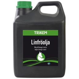 Trikem Linolja för hästar Rik på Omega3 & 6 Bulkköp 5 liter