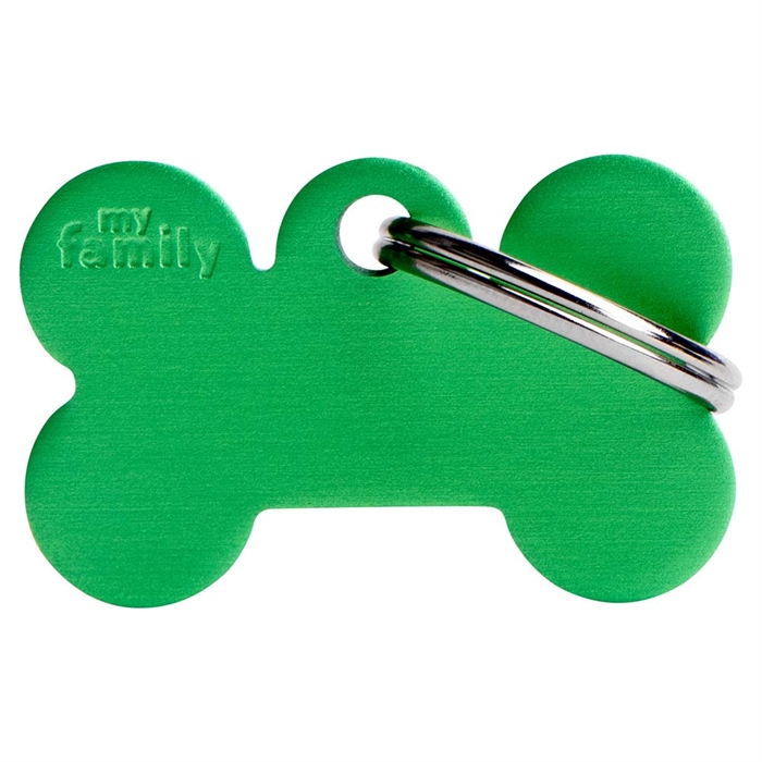 My Family Dog Sign Basic Flesh i grönt