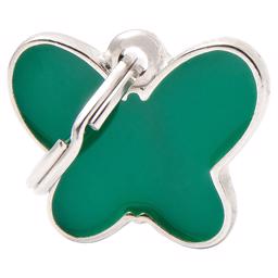 My Family Dog Sign Charms Butterfly Green