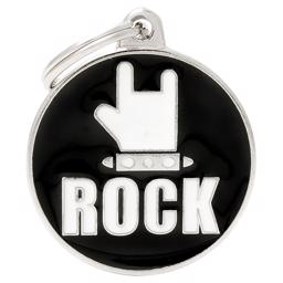 My Family Dog Sign Charms Rock