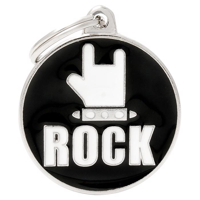 My Family Dog Sign Charms Rock