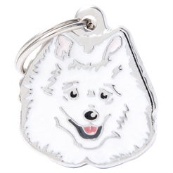 My Family Dog Tag med italiensk spetsvit